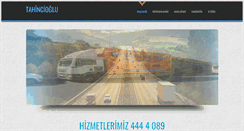 Desktop Screenshot of evdenevenakliyatc.com